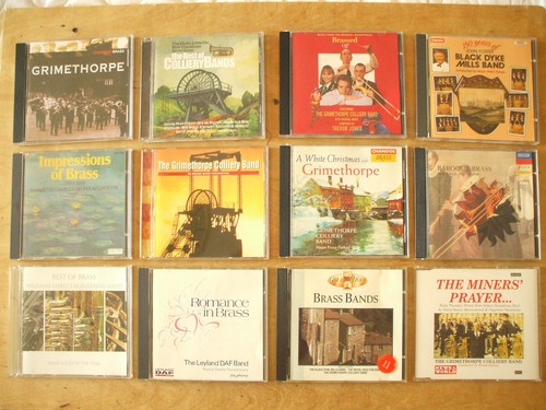 Joblot bundle of brass - cd,