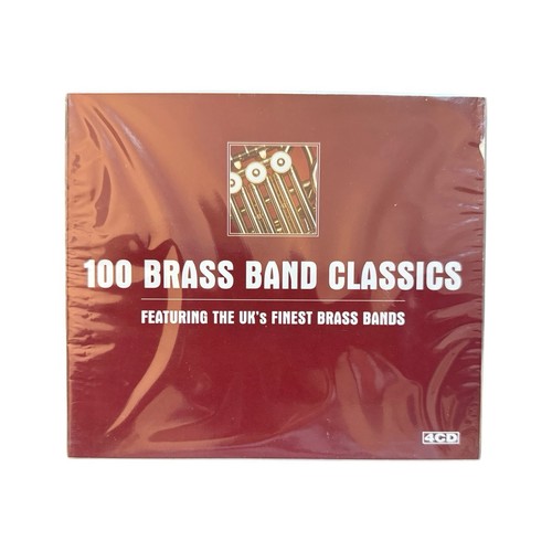 100 brass band classics 4cd - band,